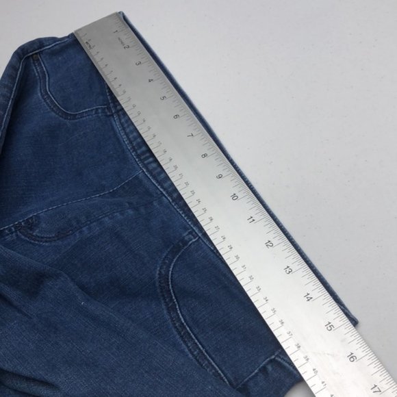 COMFORT LIZ CLAIBORNE CLASSIC DENIM JEGGINGS  SZ M 🦋 - Picture 6 of 9